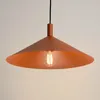 Lampa wisząca NOX 40 ochra czerwona